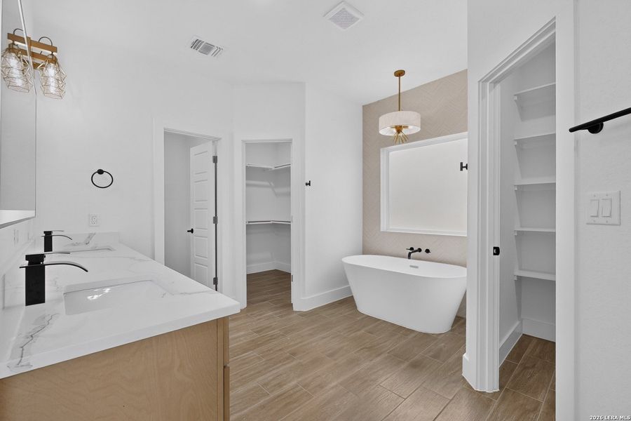 Furnished interior view inside a new home in , Floresville (Image 11). Furnished interior view inside a new home in , Floresville (Image 11).