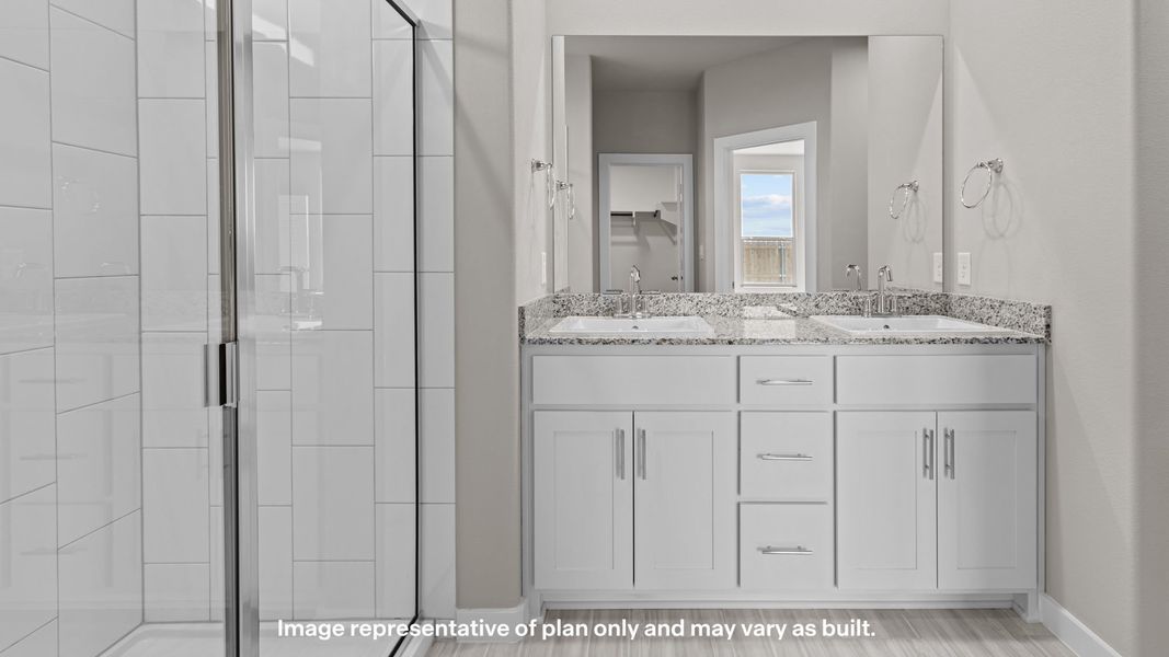 Furnished interior view inside a new home in Legacy South, Midland (Image 7). Furnished interior view inside a new home in Legacy South, Midland (Image 7).