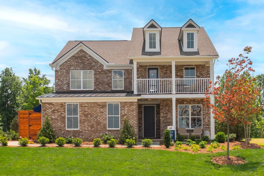 Front exterior of a new home in Devonshire, Mount Juliet, TN, highlighting curb appeal (Image 19).