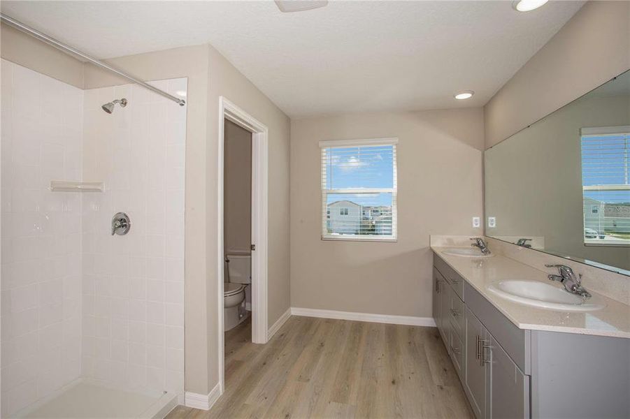Furnished interior view inside a new home in Crosswinds, Haines City (Image 3).