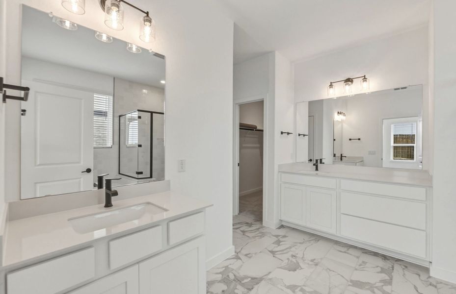 Representative furnished interior of a home built from the Oakmont by Pulte Homes in Sunfield, Mustang Ridge (Image 7).