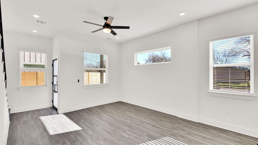 Spacious, unfurnished interior of a new home in , Austin (Image 13). Spacious, unfurnished interior of a new home in , Austin (Image 13).