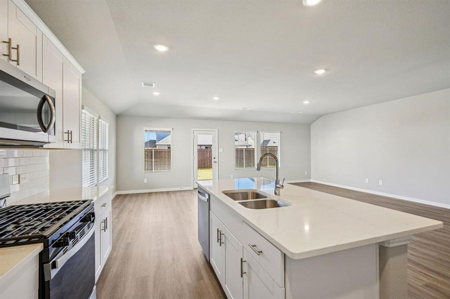 Furnished interior view inside a new home in , Princeton (Image 11).