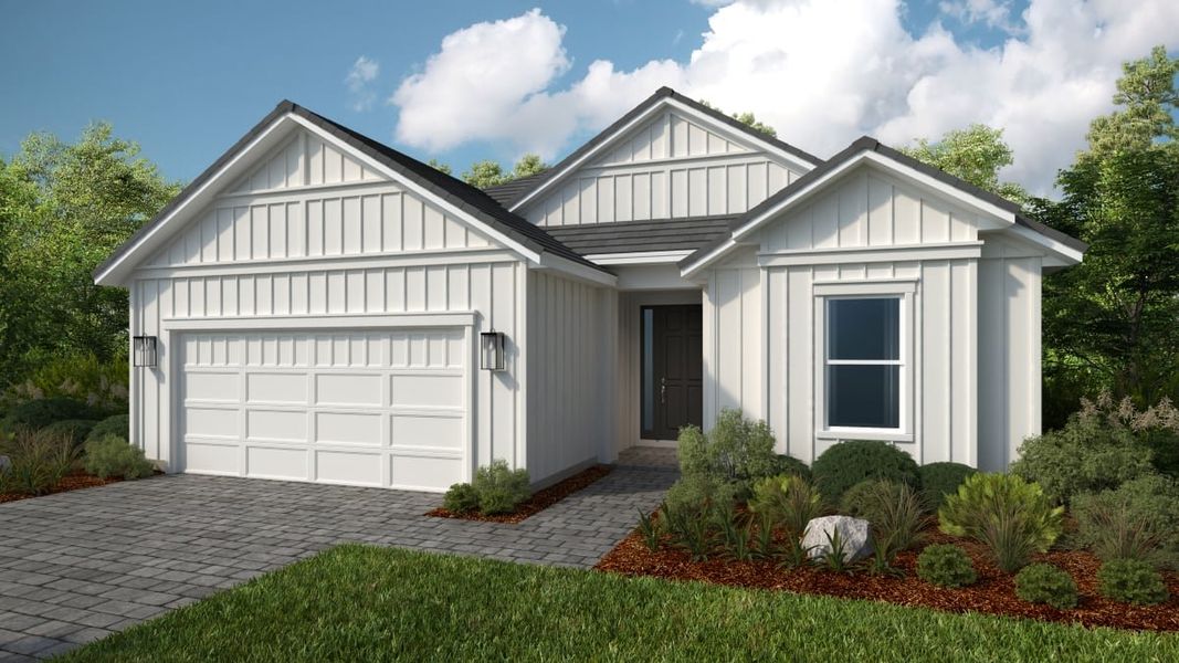 Front exterior of a home in the Esplanade at St. Marys community, located in St. Marys, GA (Image 20).