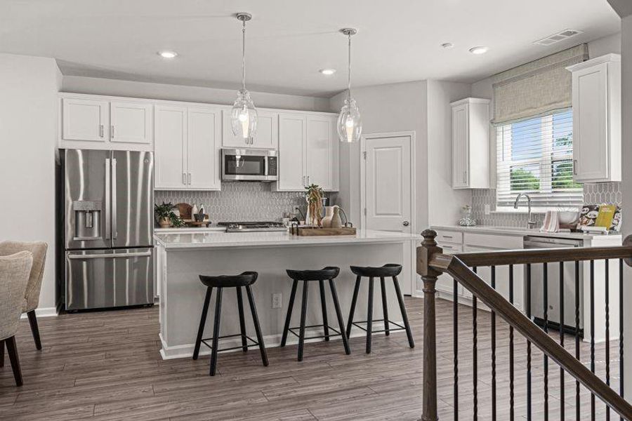 Furnished interior view inside a new home in Rosewood Farm, Lawrenceville (Image 39).