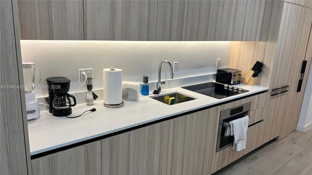 Close-up of interior finishes inside a home in , Miami (Image 24).