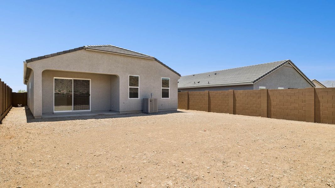 Exterior details and patio area of a home in Upper Canyon, Phoenix (Image 3).