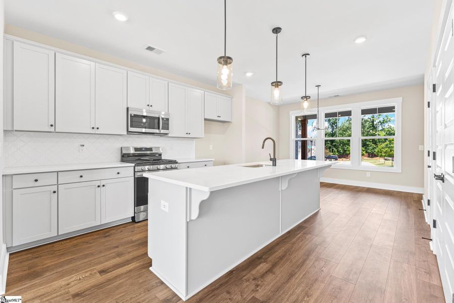 Furnished interior view inside a new home in Renaissance Place, Greenville (Image 4). Furnished interior view inside a new home in Renaissance Place, Greenville (Image 4).