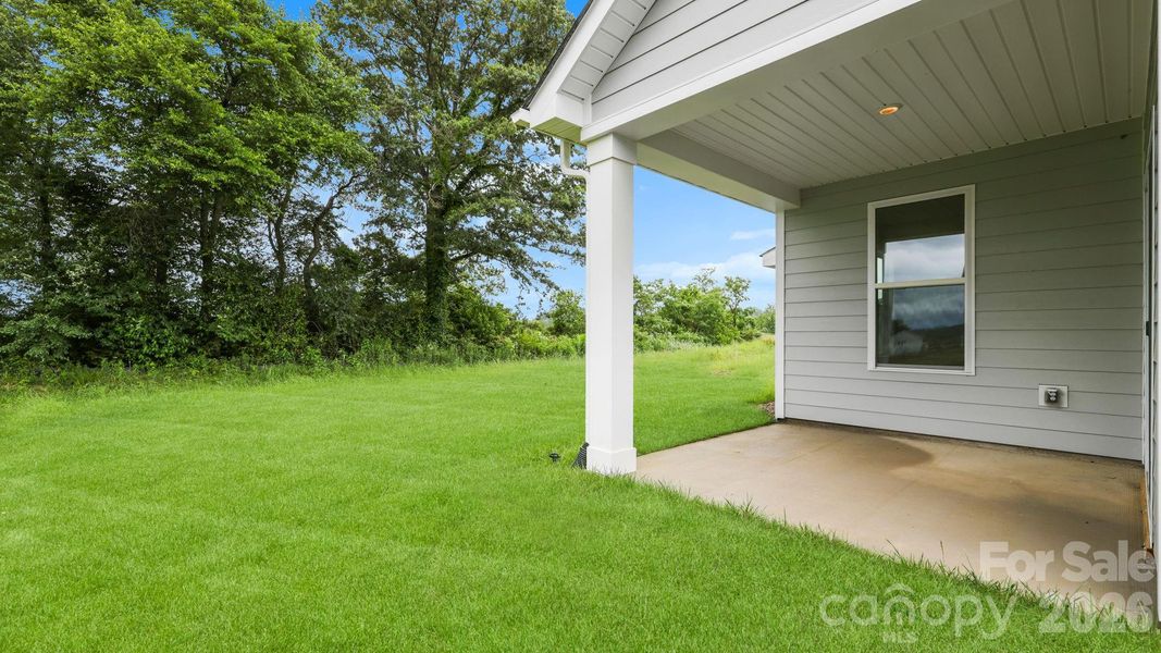 Exterior details and patio area of a home in Tap Root Farms, Hendersonville (Image 4). Exterior details and patio area of a home in Tap Root Farms, Hendersonville (Image 4).