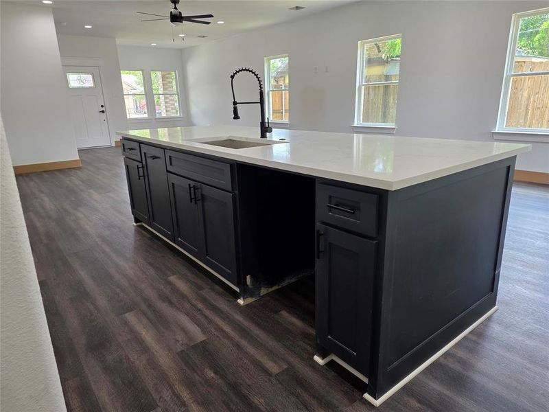 Furnished interior view inside a new home in , Dallas (Image 7).