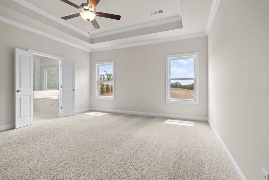 Representative unfurnished interior of a home built from the The Carter by The Providence Group in Palisades Single Family, Cumming (Image 40). Representative unfurnished interior of a home built from the The Carter by The Providence Group in Palisades Single Family, Cumming (Image 40).