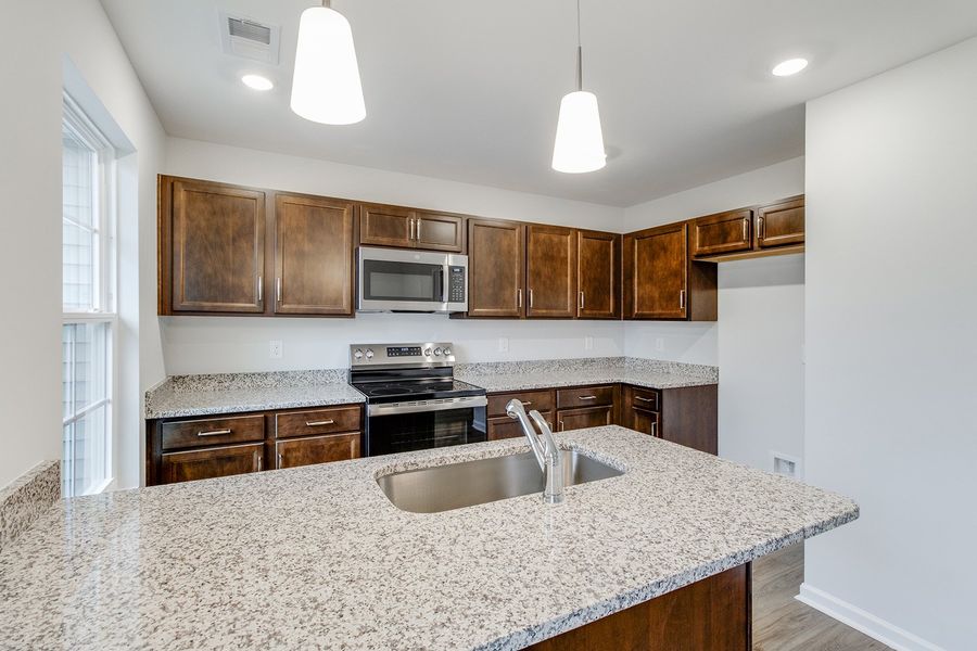Furnished interior view inside a new home in Astoria, Columbia (Image 8).