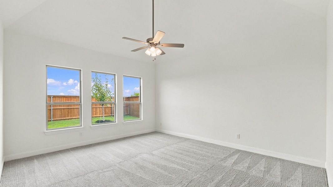 Furnished interior view inside a new home in Green Meadows Classic, Celina (Image 9).