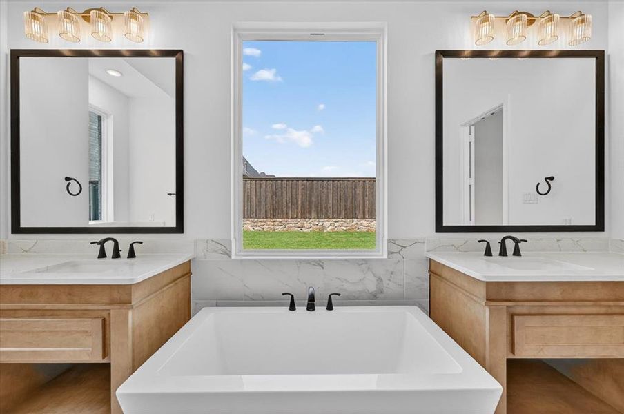 Furnished interior view inside a new home in Quail Hollow, Rockwall (Image 15).