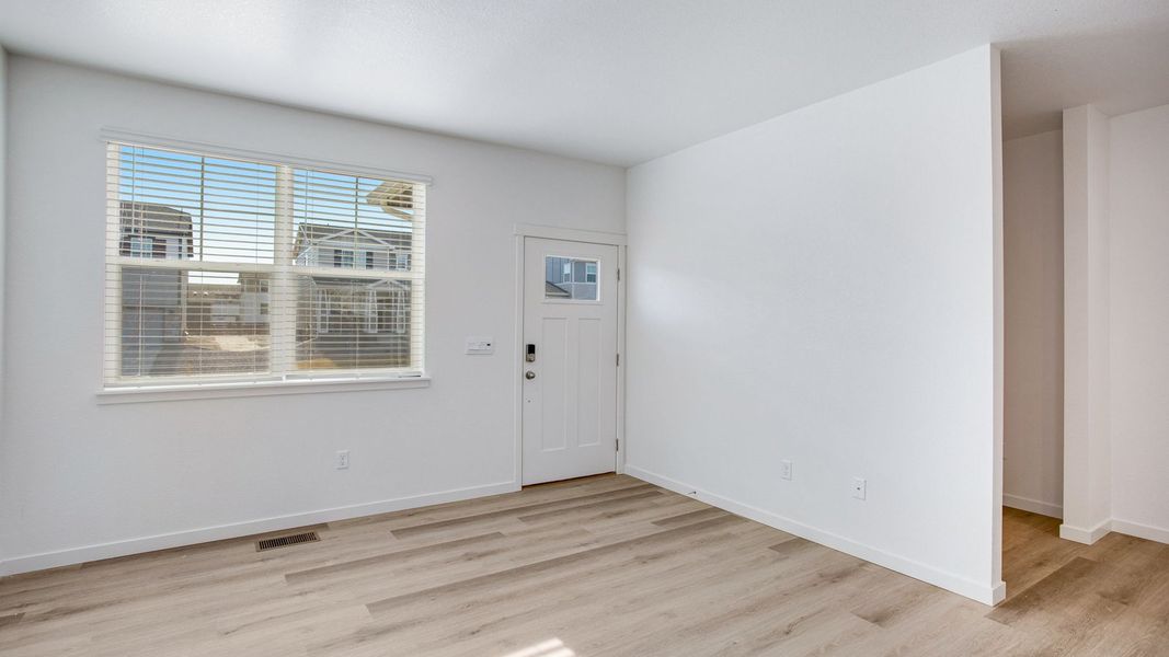 Spacious, unfurnished interior of a new home in Revere at Johnstown, Johnstown (Image 16). Spacious, unfurnished interior of a new home in Revere at Johnstown, Johnstown (Image 16).
