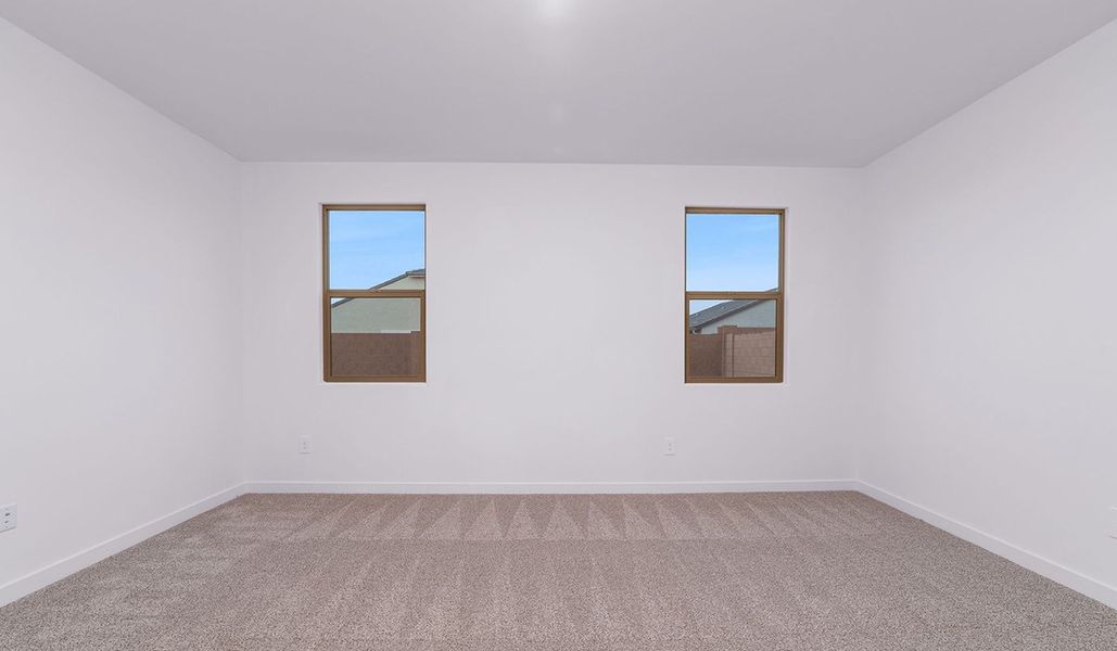 Spacious, unfurnished interior of a new home in Saguaro Bloom, Marana (Image 24). Spacious, unfurnished interior of a new home in Saguaro Bloom, Marana (Image 24).
