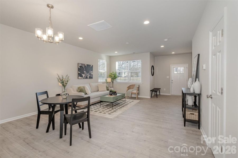 Furnished interior view inside a new home in , Concord (Image 27).