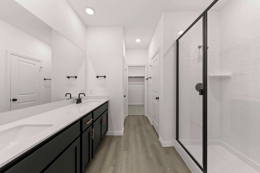 Primary Bathroom Representative Photo featuring the Noir Collection