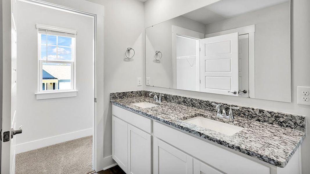 Furnished interior view inside a new home in Merchant Point, Jacksonville (Image 14).