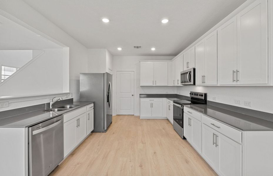 Furnished interior view inside a new home in Sonterra, Jarrell (Image 7).