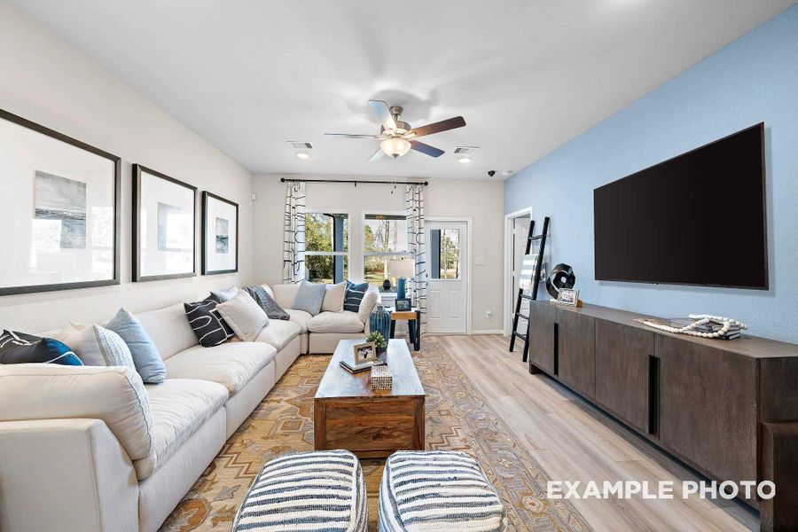 Furnished interior view inside a new home in Emberly, Beasley (Image 16).