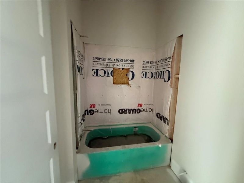 In-progress construction of a new home in , Pendergrass, GA (Image 24).