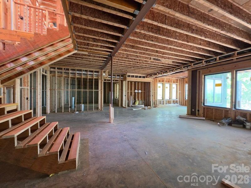 In-progress construction of a new home in , Arden, NC (Image 17).