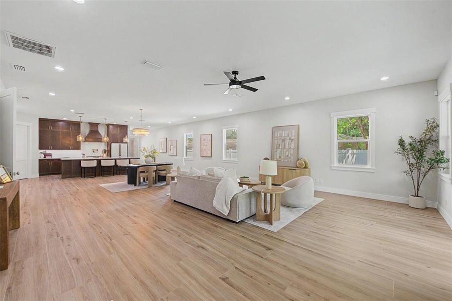 Furnished interior view inside a new home in , Tampa (Image 5). Furnished interior view inside a new home in , Tampa (Image 5).