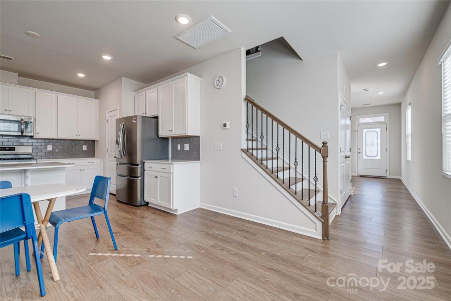 Furnished interior view inside a new home in , Charlotte (Image 10). Furnished interior view inside a new home in , Charlotte (Image 10).