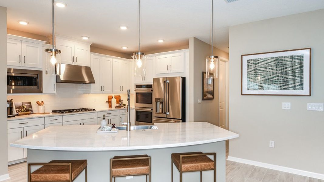 Representative furnished interior of a home built from the Armona by Taylor Morrison in Headwaters at Lofton Creek, Yulee (Image 7).