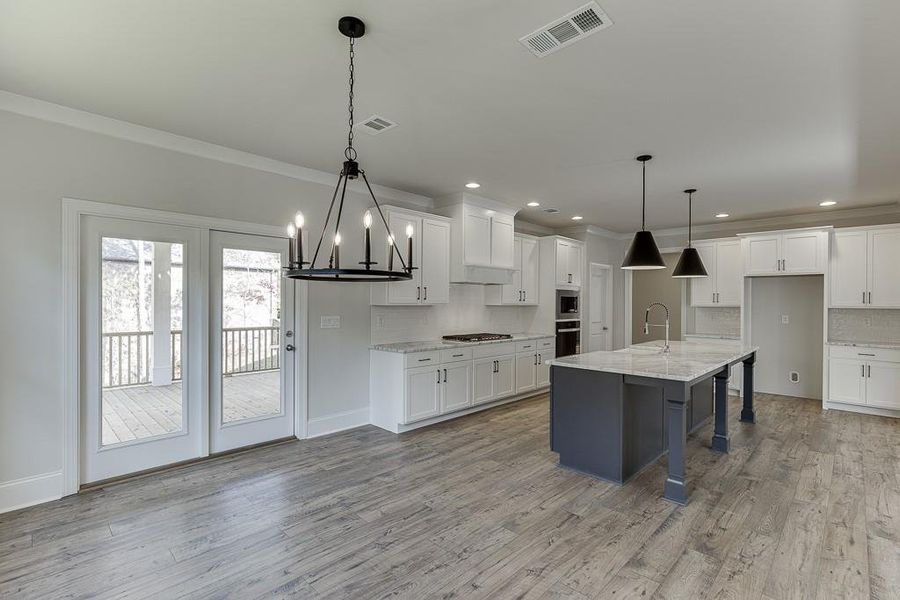 Furnished interior view inside a new home in , Bishop (Image 19).