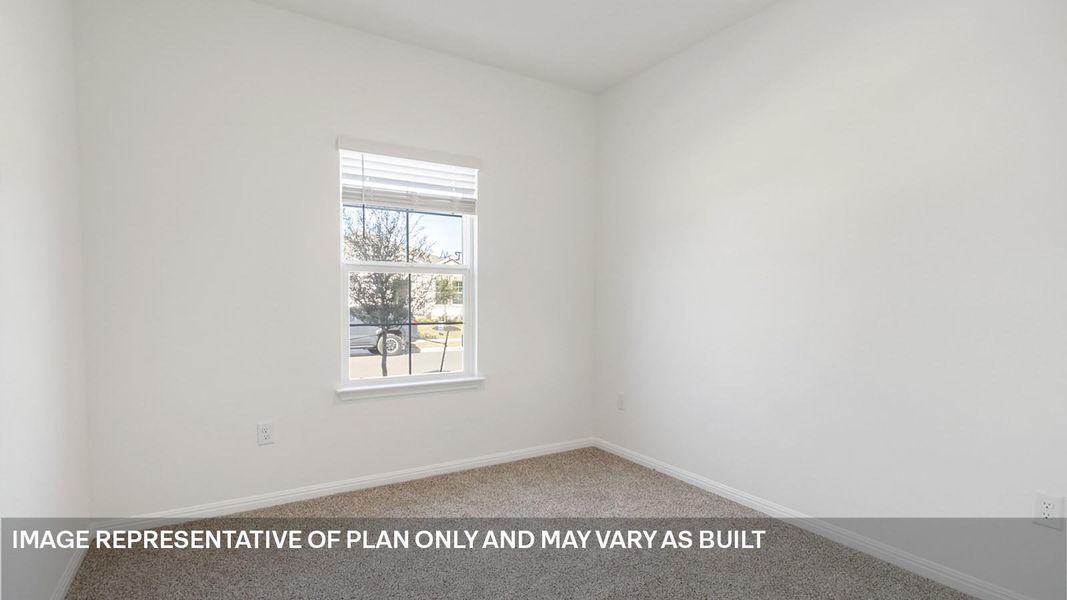 Spacious, unfurnished interior of a new home in Bar W Ranch, Leander (Image 12).