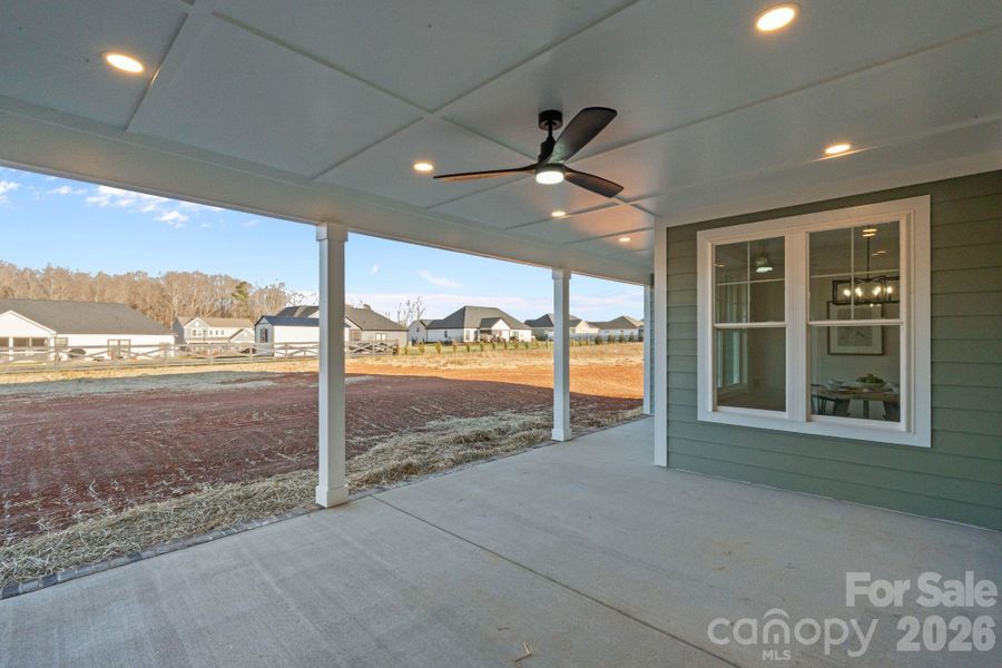 Exterior details and patio area of a home in , Salisbury (Image 25).