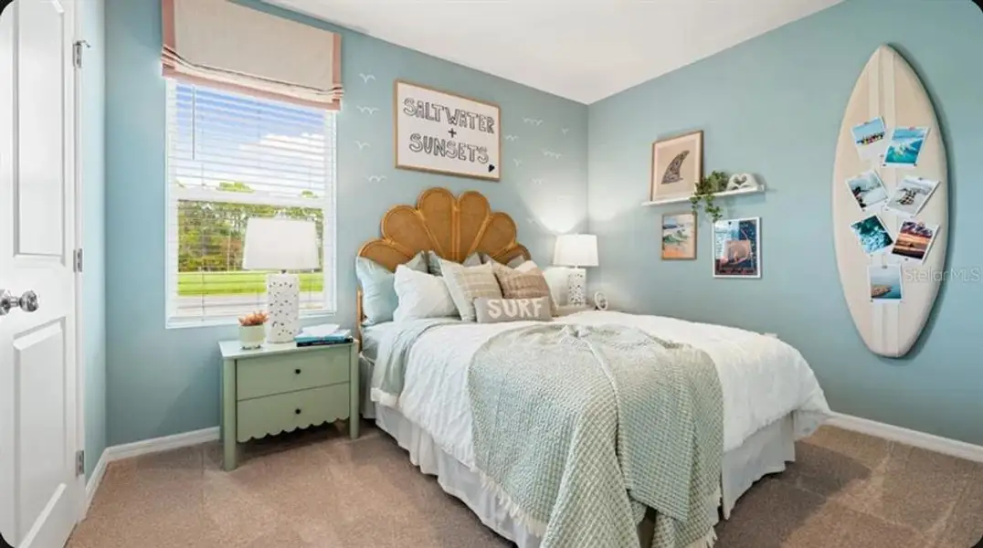 Furnished interior view inside a new home in Waterstone, Groveland (Image 4).