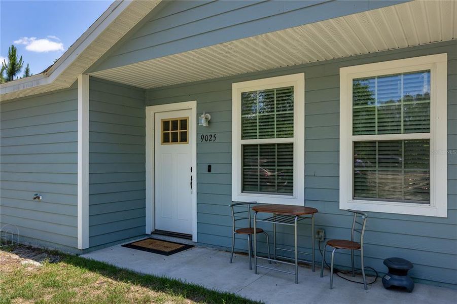 Exterior details and patio area of a home in , Hampton (Image 20). Exterior details and patio area of a home in , Hampton (Image 20).