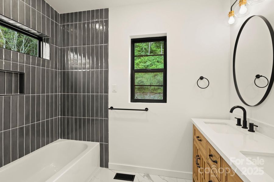 Furnished interior view inside a new home in , Seven Devils (Image 14).