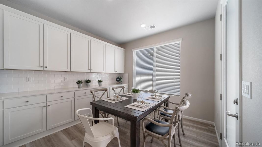 Furnished interior view inside a new home in , Aurora (Image 9).
