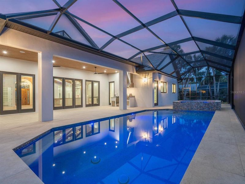 Exterior details and patio area of a home in , Sarasota (Image 36).