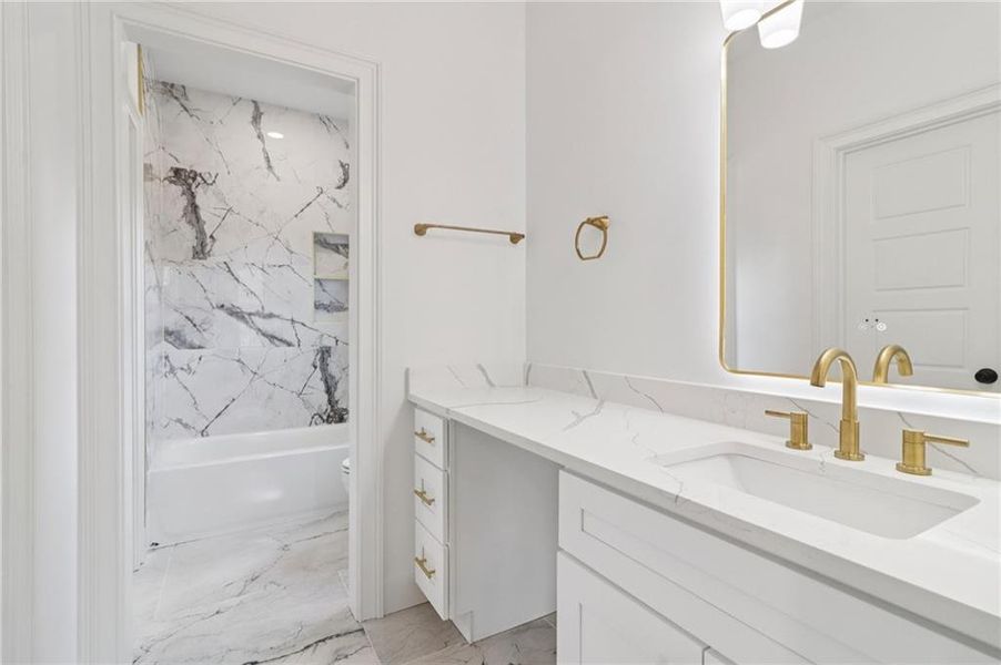 Furnished interior view inside a new home in , Lilburn (Image 14).