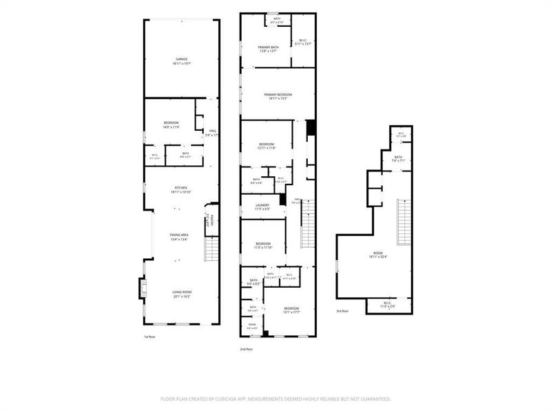 2D floor plan layout of this home in , University Park, TX (Image 5).