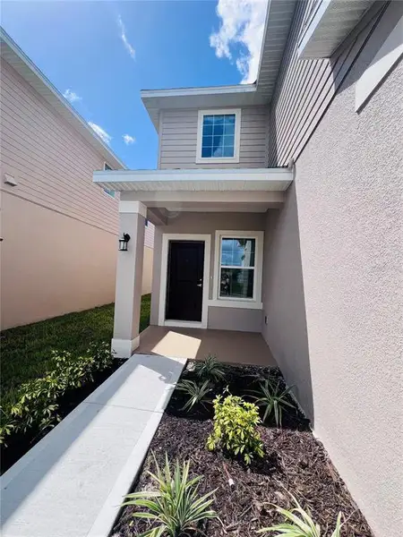 Exterior details and patio area of a home in Harmony Central, St. Cloud (Image 9).