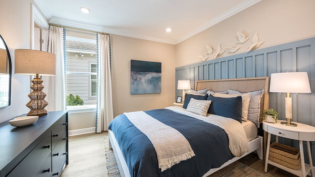 Furnished interior view inside a new home in Esplanade at St. Marys, St. Marys (Image 12).