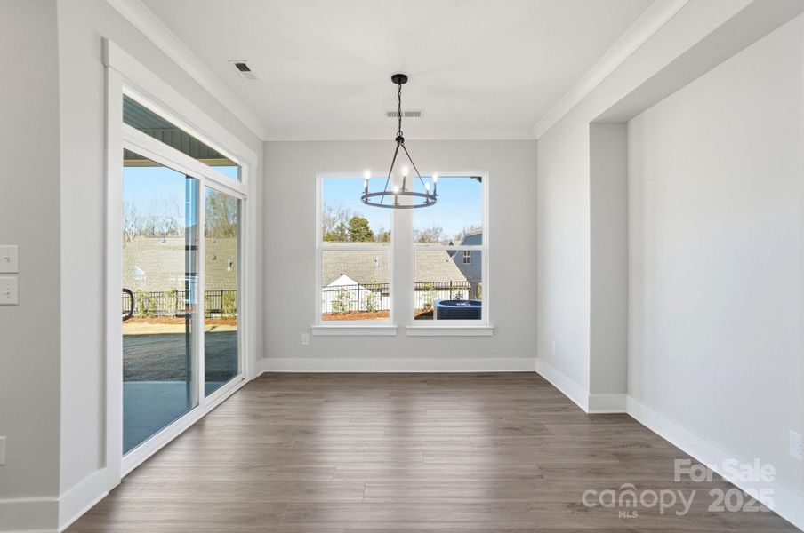 Spacious, unfurnished interior of a new home in Villas at Prestwick, Mooresville (Image 29).