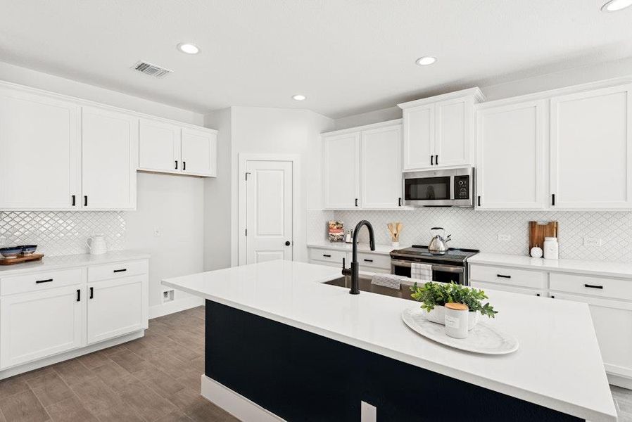 Furnished interior view inside a new home in , Lago Vista (Image 5). Furnished interior view inside a new home in , Lago Vista (Image 5).