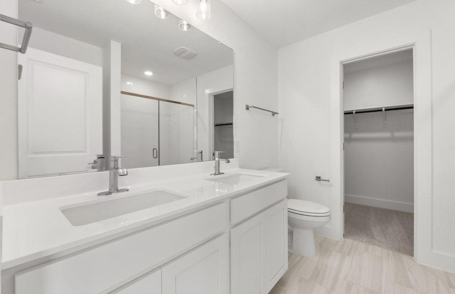 Furnished interior view inside a new home in Cameron Place, Austin (Image 3).