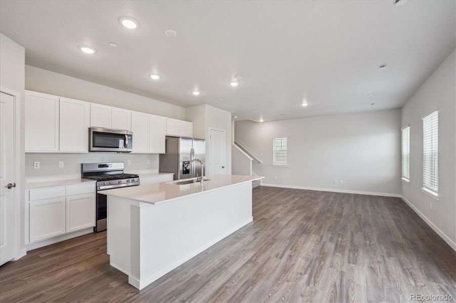 Furnished interior view inside a new home in Legato, Commerce City (Image 11).
