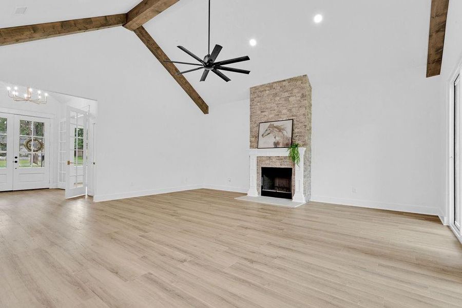 Spacious, unfurnished interior of a new home in , Hideaway (Image 39).