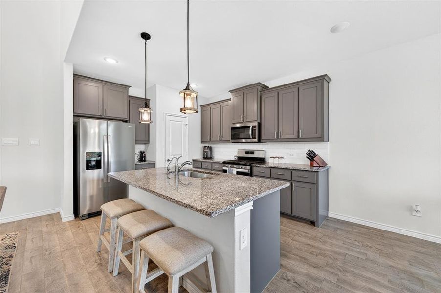 Furnished interior view inside a new home in , Fort Worth (Image 17).