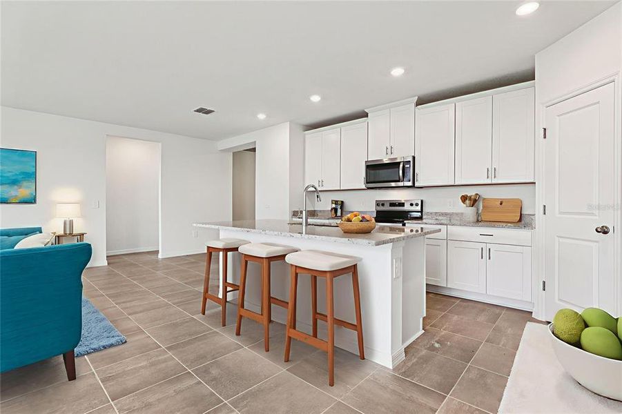 Furnished interior view inside a new home in Hamilton Bluff - Signature Series, Lake Hamilton (Image 11).