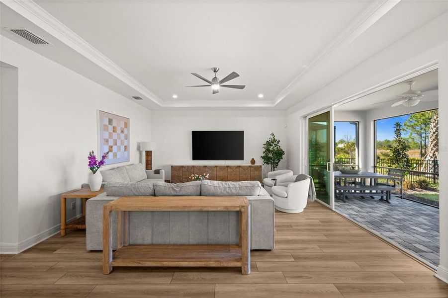 Furnished interior view inside a new home in , Punta Gorda (Image 28).